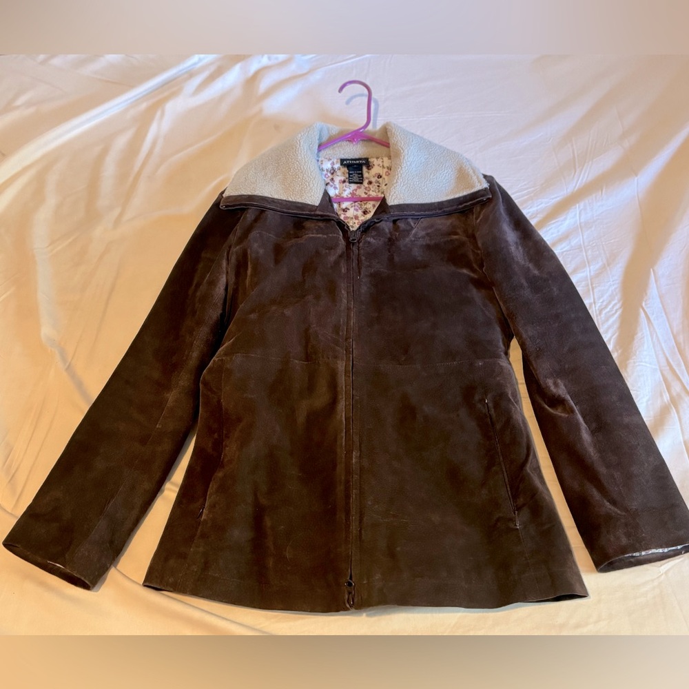 Leather Athleta Jacket